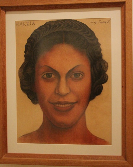 Портрет Марсии,1935 [Диего Ривера]