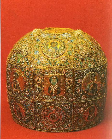 Ризница Кафедрального собора-ковчежец с мощами головы Святого Влахо в виде византийской императорской короны [Неизвестен]
