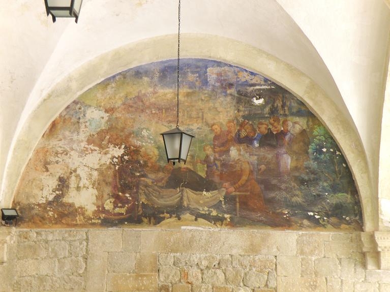 Дубровник-францисканский монастырь-фреска [Анатолий Новак]