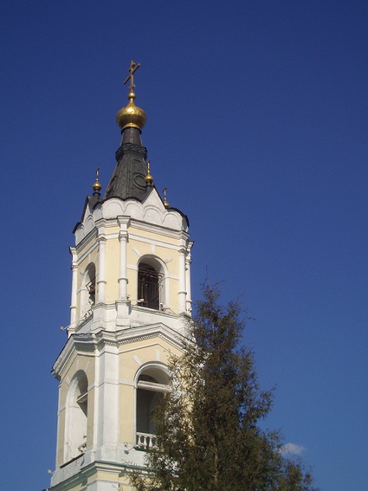 Колокольня Свято-Николаевского храма, 1 апреля 2007 года [Анатолий Новак]