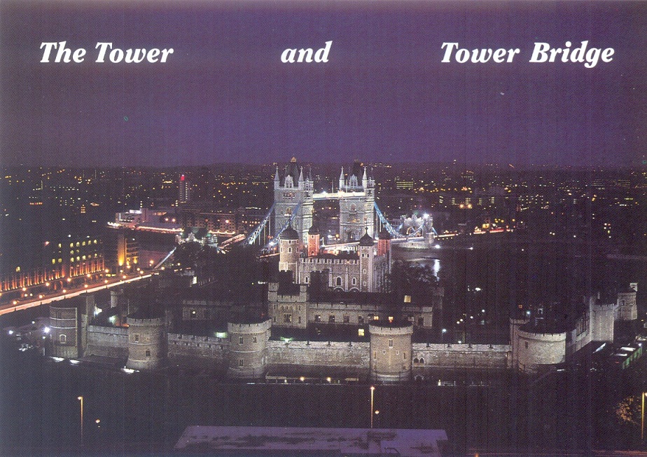 The Tower and Tower Bridge [Открытка]