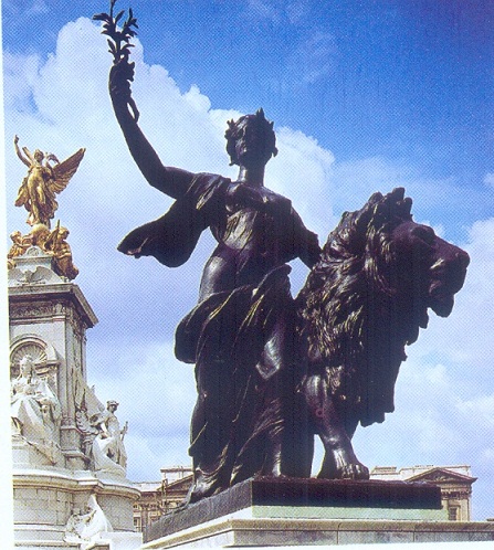 Монумент королевы Виктории, фрагмент [Неизвестен]