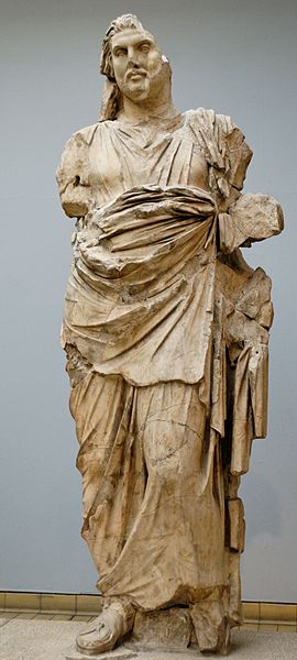 Мужская статуя из Галикарнаского мавзолея [Википедия]
