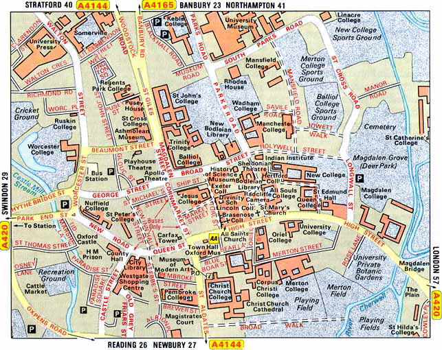 Карта Оксфорда [Неизвестен]