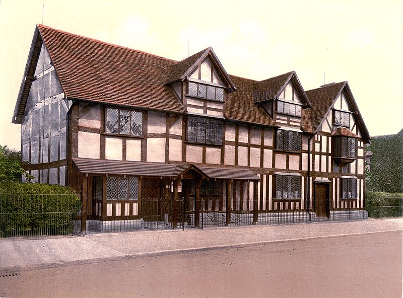 Дом, где родился Шекспир, 1900 год [Википедия]