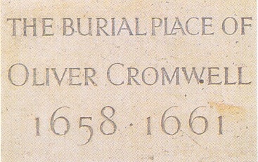 Место захоронения Оливера Кромвеля [Неизвестен]