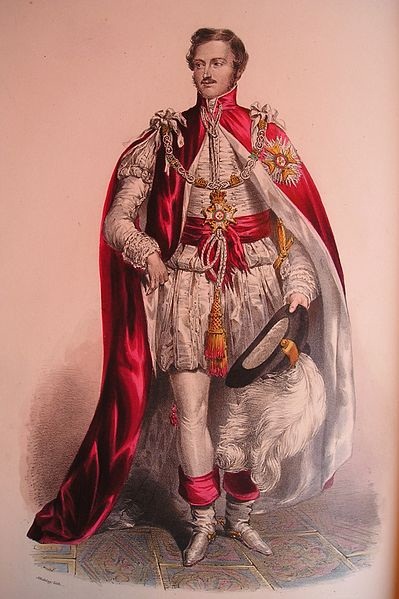 Принц Альберт в орденском одеянии рыцаря Большого Креста Ордена Бани [Википедия]