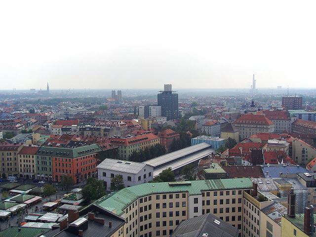 Вид на Мюнхен с колокольни церкви Св.Петра [Анатолий Новак]