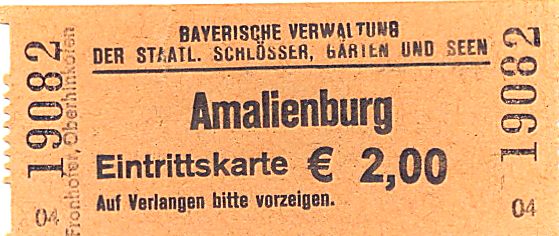 Билет в Амалиенбург [Неизвестен]