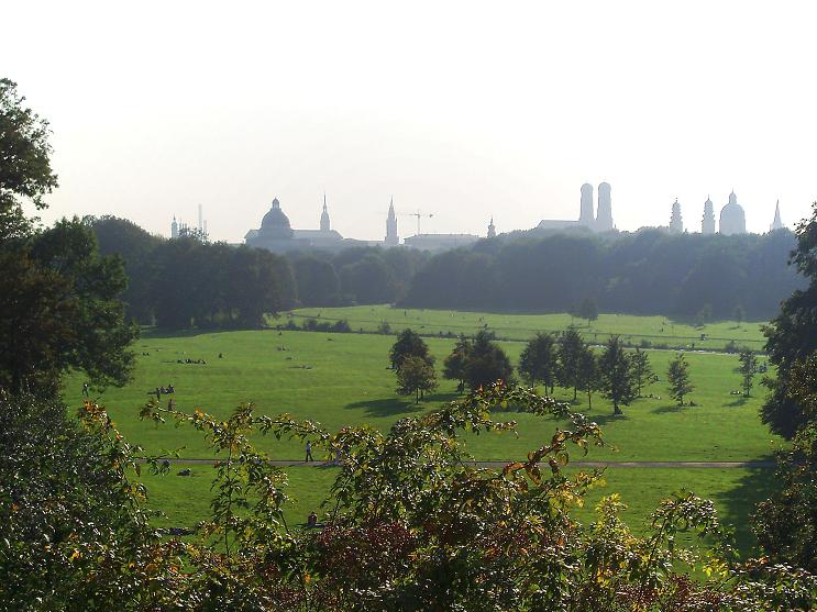 Английский сад-панорама Мюнхена [Анатолий Новак]